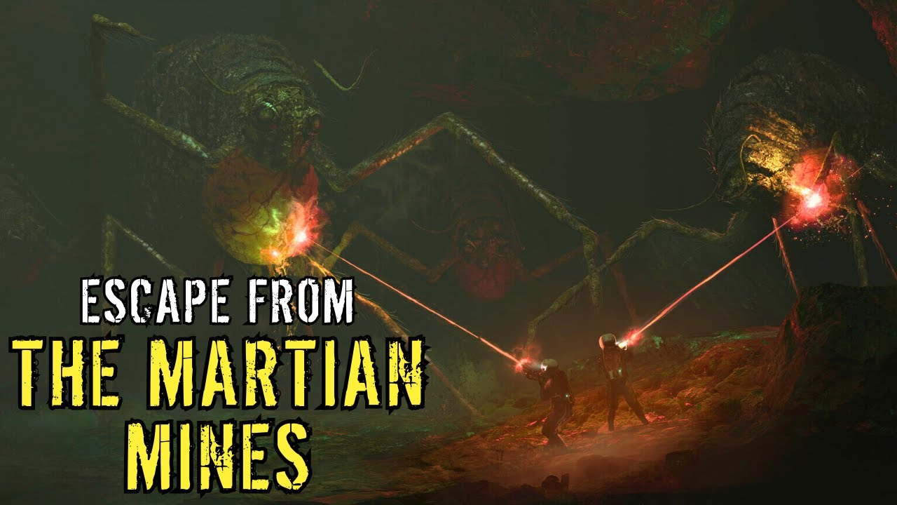 Sci-Fi Creepypasta "Escape From The Martian Mines"