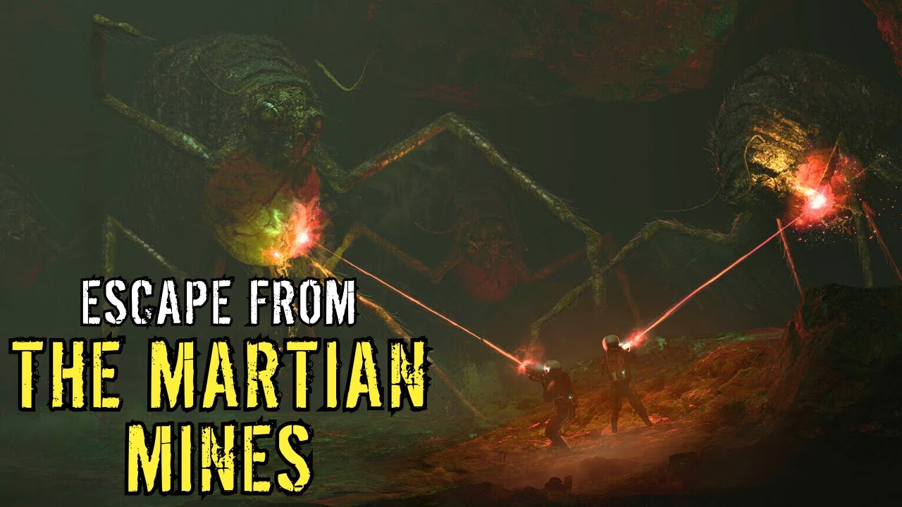 Sci-Fi Creepypasta “Escape From The Martian Mines”