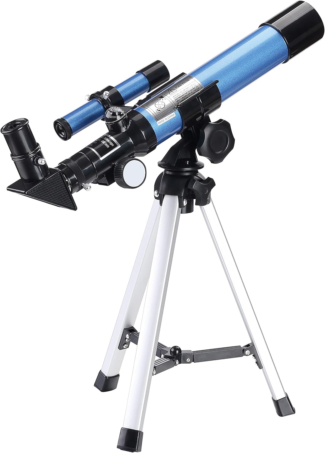 AOMEKIE Telescopes for Kids 2 Eyepieces 150X Telescopes for Astronomy Beginners Adults with Smartphone Adapter Moon Filter 3X Barlow 70mm Travel Telescope Astronomy for Kids