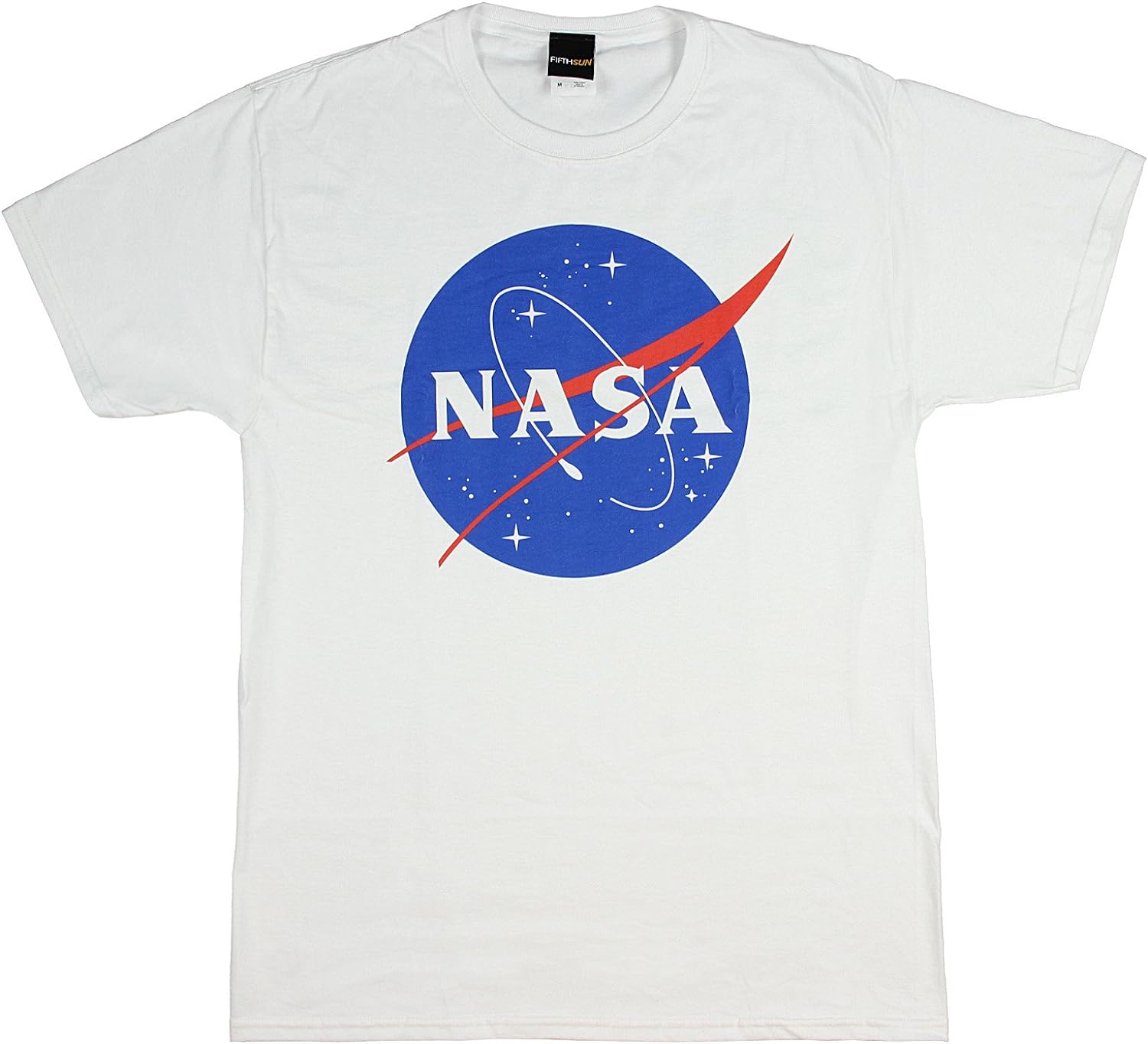 NASA Logo Adult T-shirt – Black