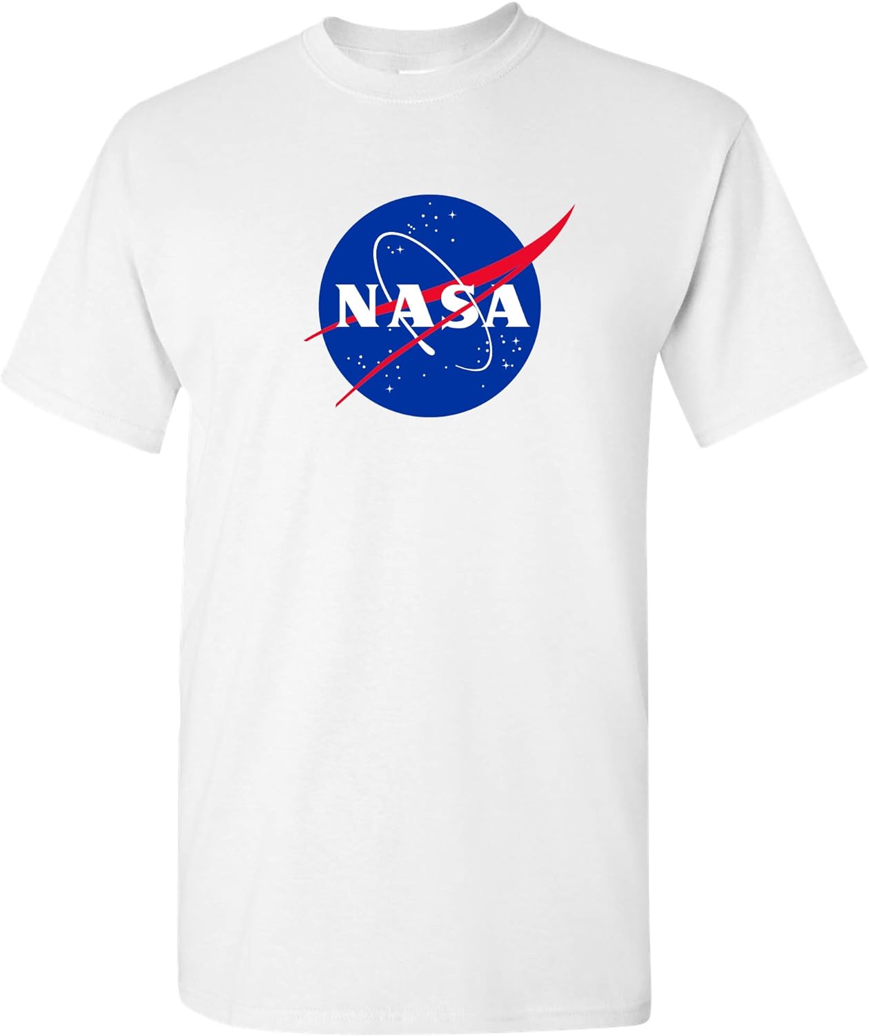 NASA Logo Adult T-Shirt – National Aeronautics and Space Administration T Shirt