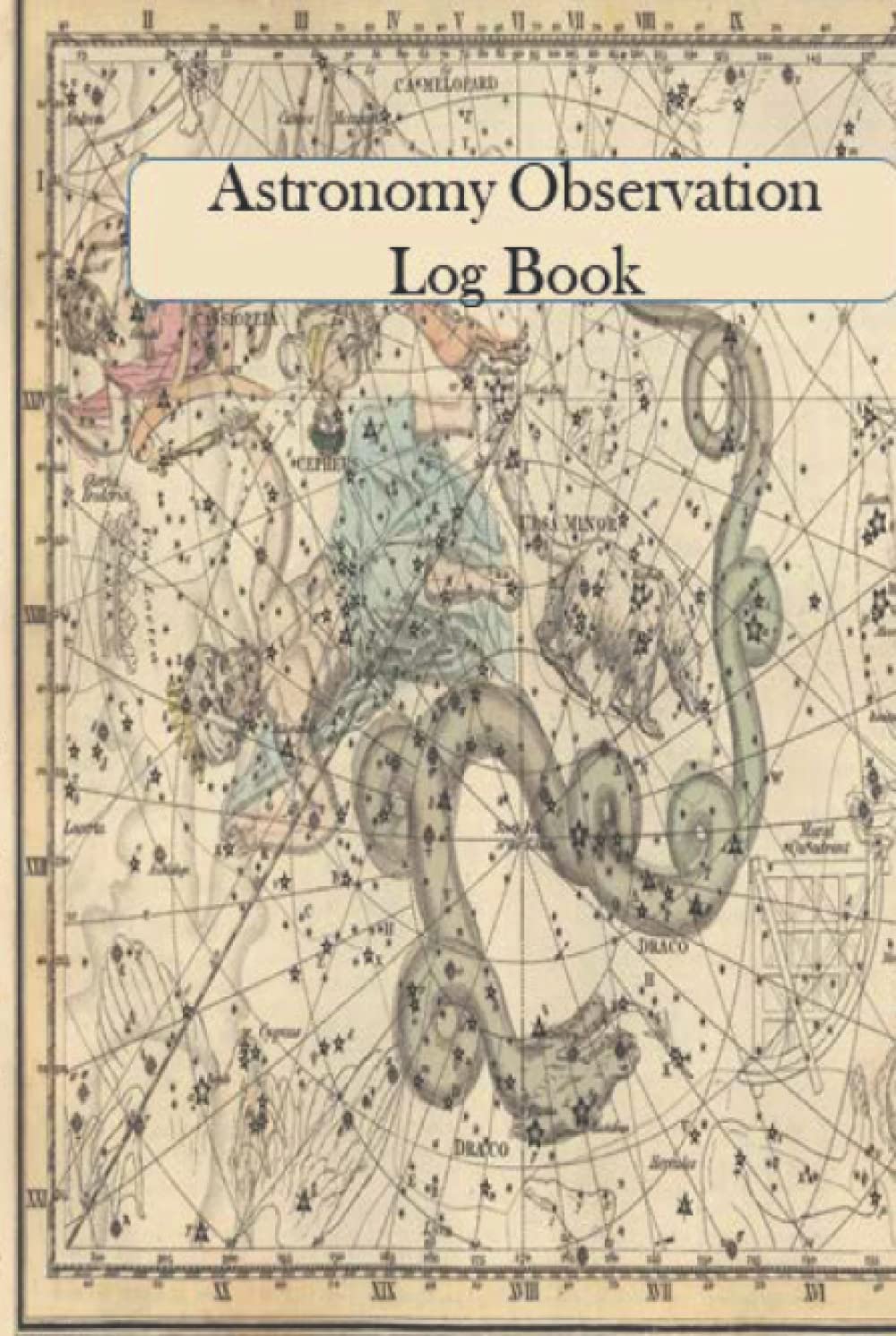 Astronomy Log Book: A Stargazing and Night Sky Observations Journal for Recording and Sketching 6×9 inchs