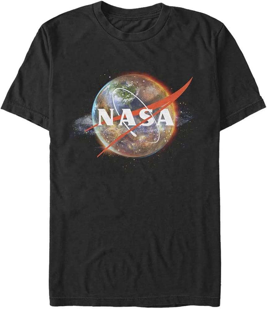 Fifth Sun Men's Big & Tall NASA Planet Logo T-Shirt