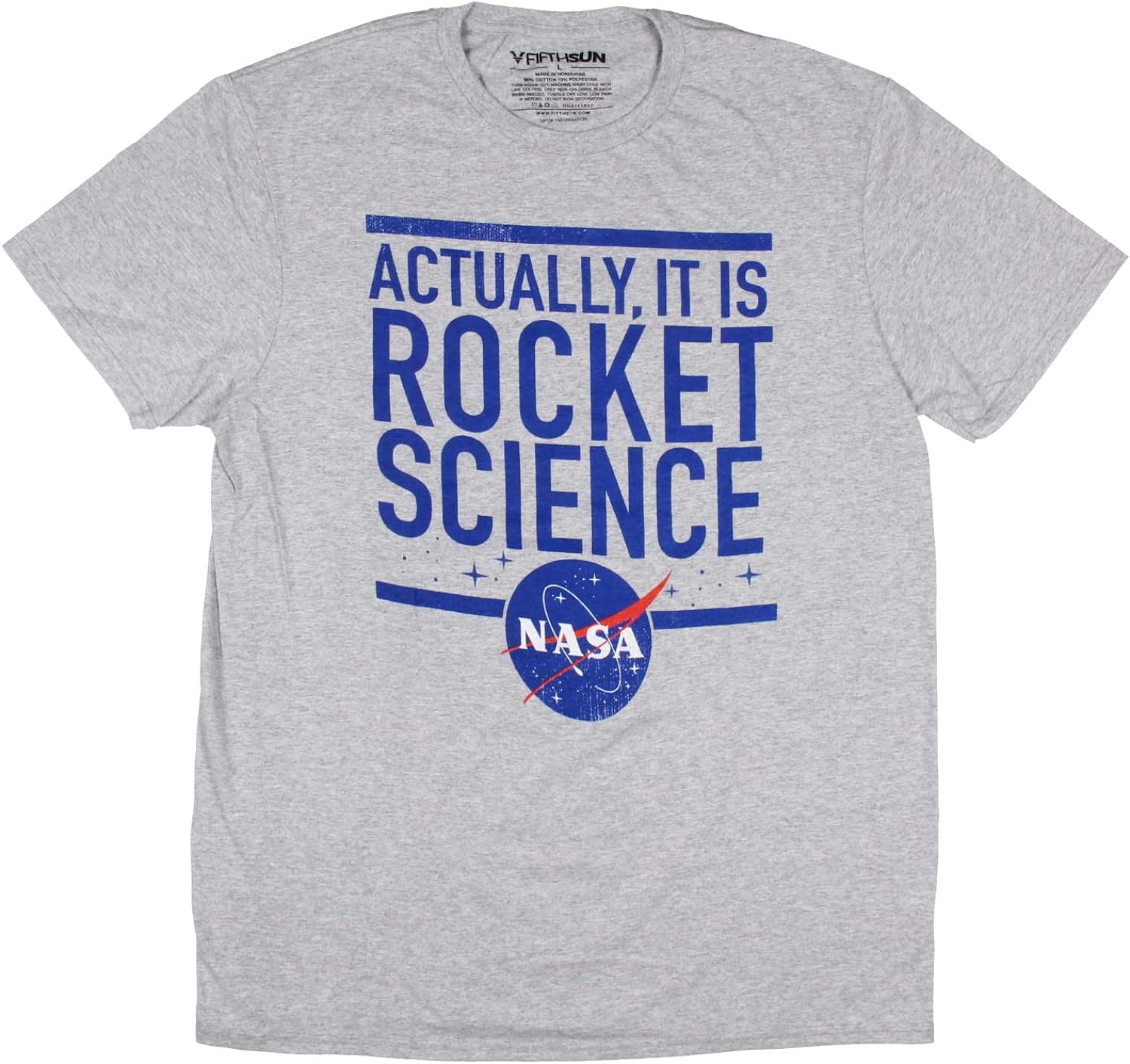 NASA Mens' It’s Rocket Science Graphic Men's T-Shirt