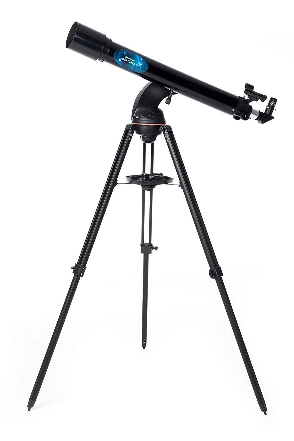 Celestron Astro Fi 102 Wi-Fi Maksutov Wireless Reflecting Telescope, Black (22202)