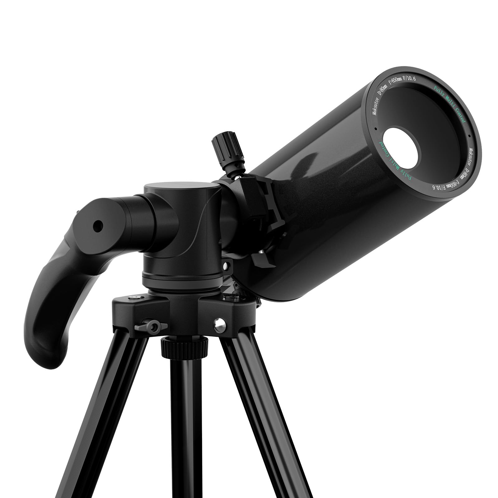 HOROX Maksutov-Cassegrain Telescopes for Adults Astronomy, 80mm Aperture 850mm Catadioptric Compound Telescope, Compact Portable Travel Telescope, w. Pro Tripod & Phone Adapter
