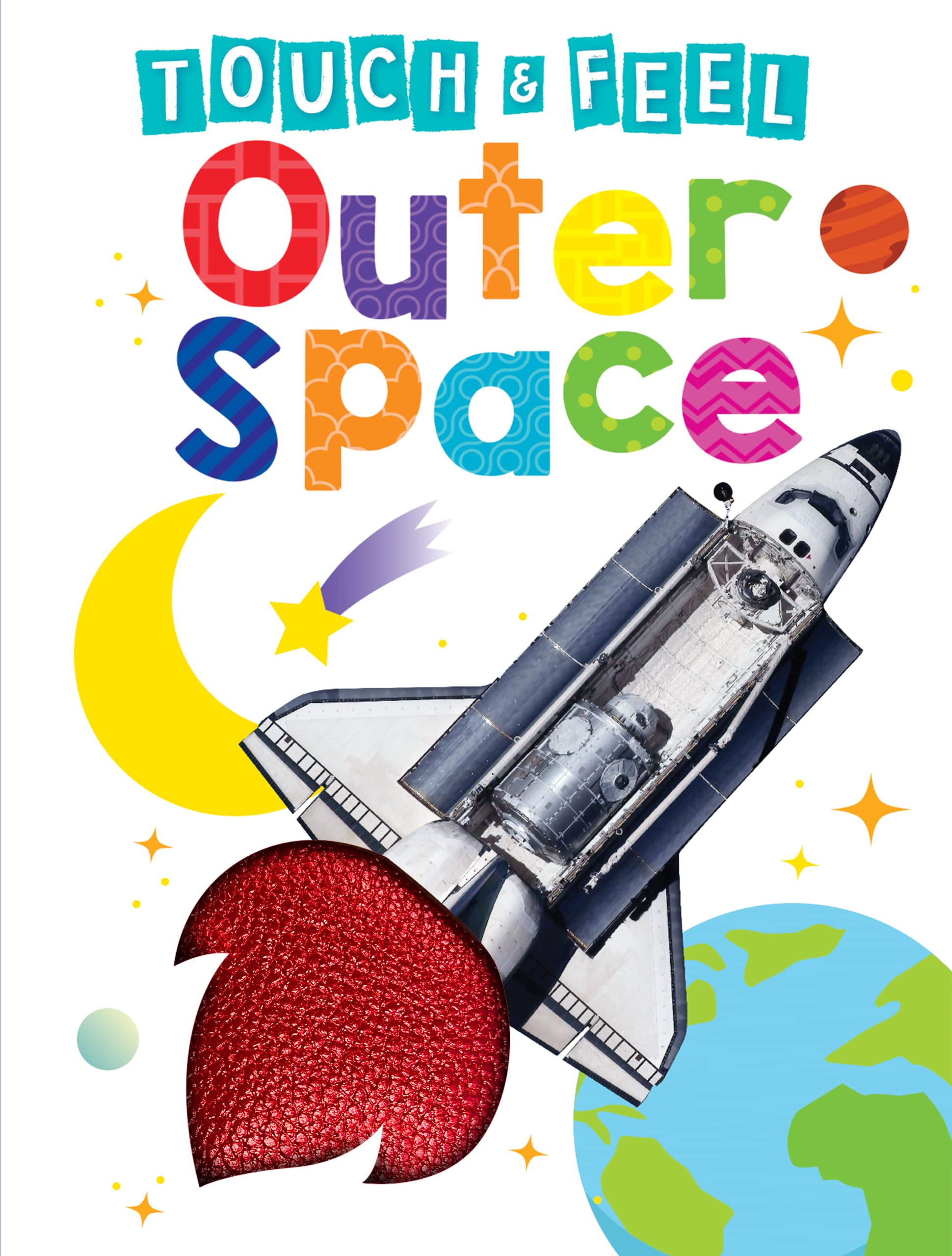 Outer Space - Children's Touch and Feel Board Book - Sensory Board Book